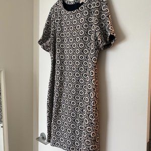 NWT Loft PLUS Embroidered Sunflower Dress - 20